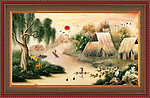 油画 柳暗花明又一村