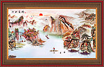 油画 江山多娇