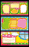 卡通展板