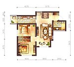 F1户型平面图