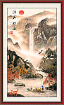 国画山水画