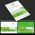 绿色环保行业画册封面