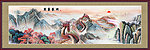 国画 万里长城