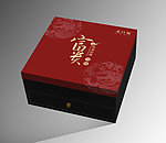 富贵月饼高档礼盒 （平面图）