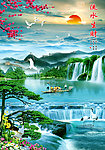 山水画