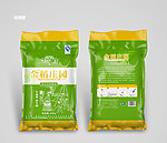 金稻庄园大米包装设计 （平面图）