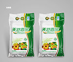 天然香米包装 （平面图）