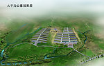 公墓鸟瞰图