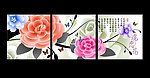 花卉无框画