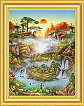 油画 聚宝盆油画