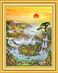 油画 聚宝盆油画
