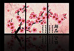 装饰画桃花