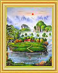 油画 聚宝盆油画