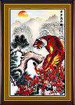 国画虎