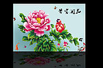 牡丹花 无框画