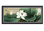 工笔荷花 水墨荷花