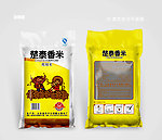 大米包装设计（平面图）
