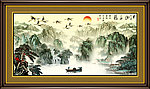 国画山水