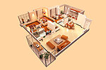 3D户型效果图