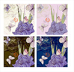 矢量花纹