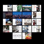 英国伦敦高级画册排版 （图片合层）