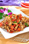 小炒鸡鸭肠