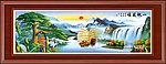 油画 一帆风顺