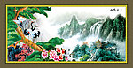 巨幅山水画