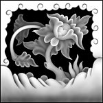 浮雕灰度图