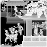 浮雕灰度图
