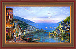 油画 地中海油画