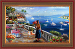 油画 地中海油画