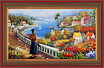 油画 地中海油画