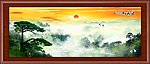 黄山迎客松 巨幅