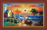 油画 地中海油画