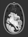浮雕灰度图