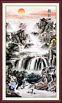 国画山水