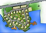 某市某湖生态小区总平图