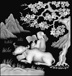 浮雕灰度图