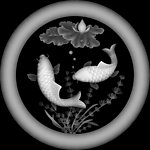 浮雕灰度图