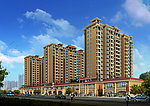 欧式住宅和商业街模型带贴图