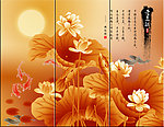 无框画