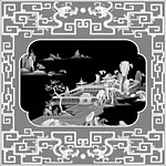浮雕灰度图