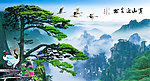 黄山迎客松 迎客松
