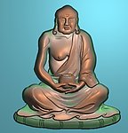 精雕图 十八罗汉挂件之二
