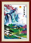 国画山水