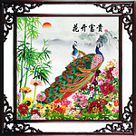 花开富贵牡丹图