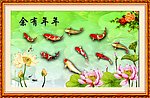 国画 年年有余