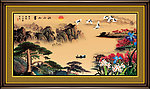 巨幅山水画