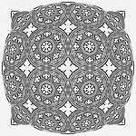 白描花纹